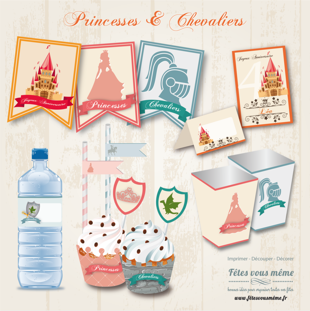 Décoration Princesse & Chevalier