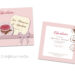 Invitation Petite Pâtisserie - Fêtes vous même