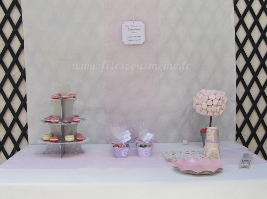 Table Gourmande Petite Pâtisserie - Fêtes vous même