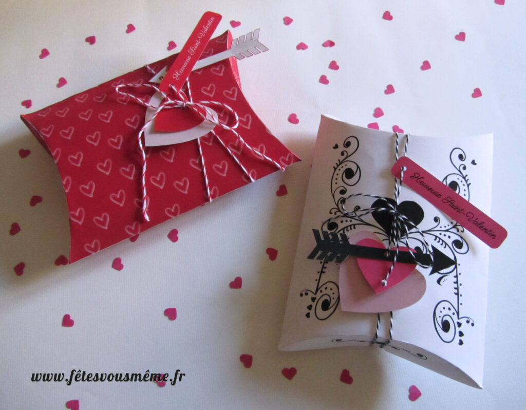 Boites cadeaux St Valentin - Fêtes vous même