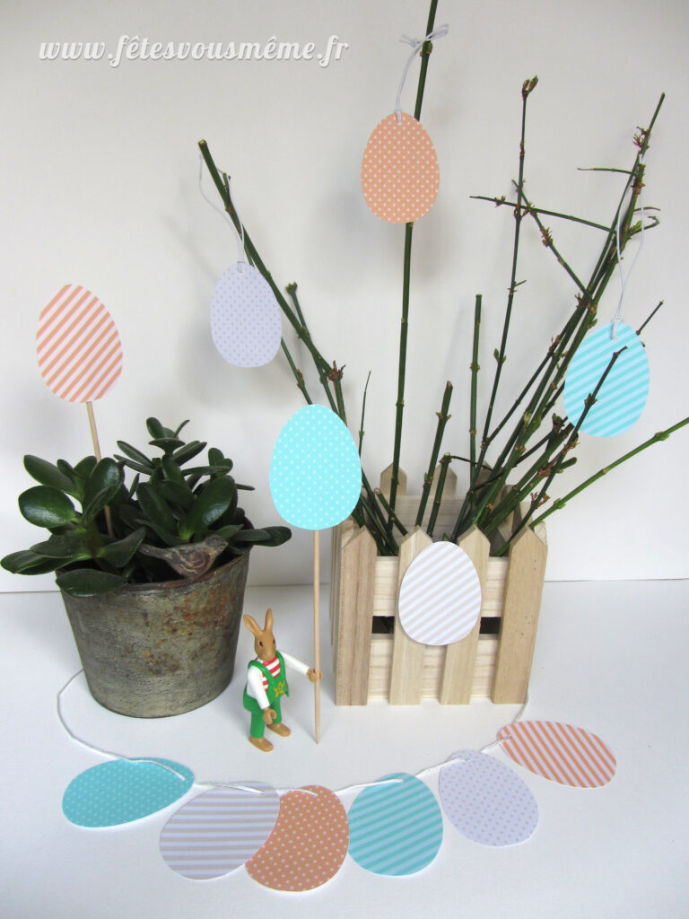 Oeufs de pâques pour décorer - Fêtes vous même