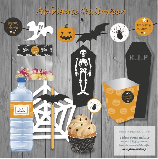 Kit Ambiance Halloween - Fêtes vous même