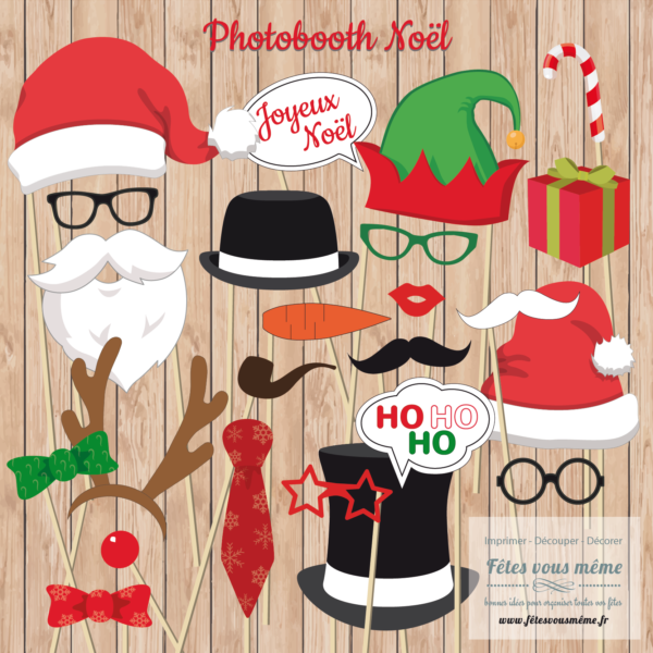 Photobooth Noël - Fêtes vous même