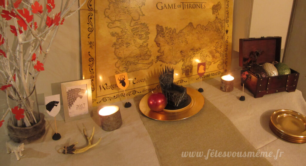 Réveillon Game of Thrones - Buffet - Fêtes vous même