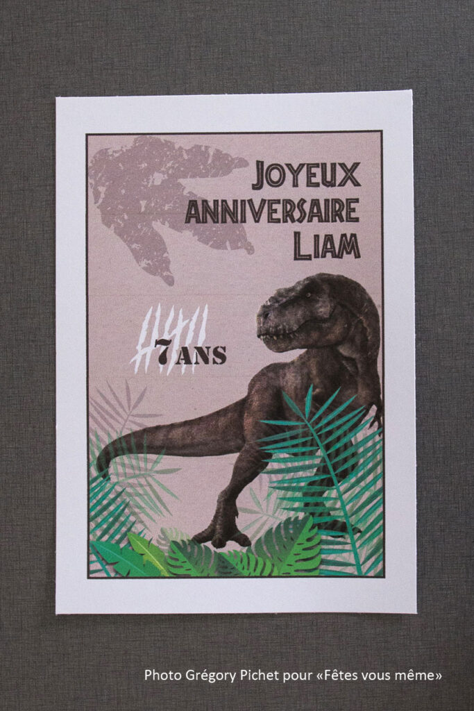 Thème Jurassic - anniversaire - Fêtes vous même