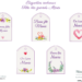Etiquettes cadeaux Bonne fête mamie - Fêtes vous même