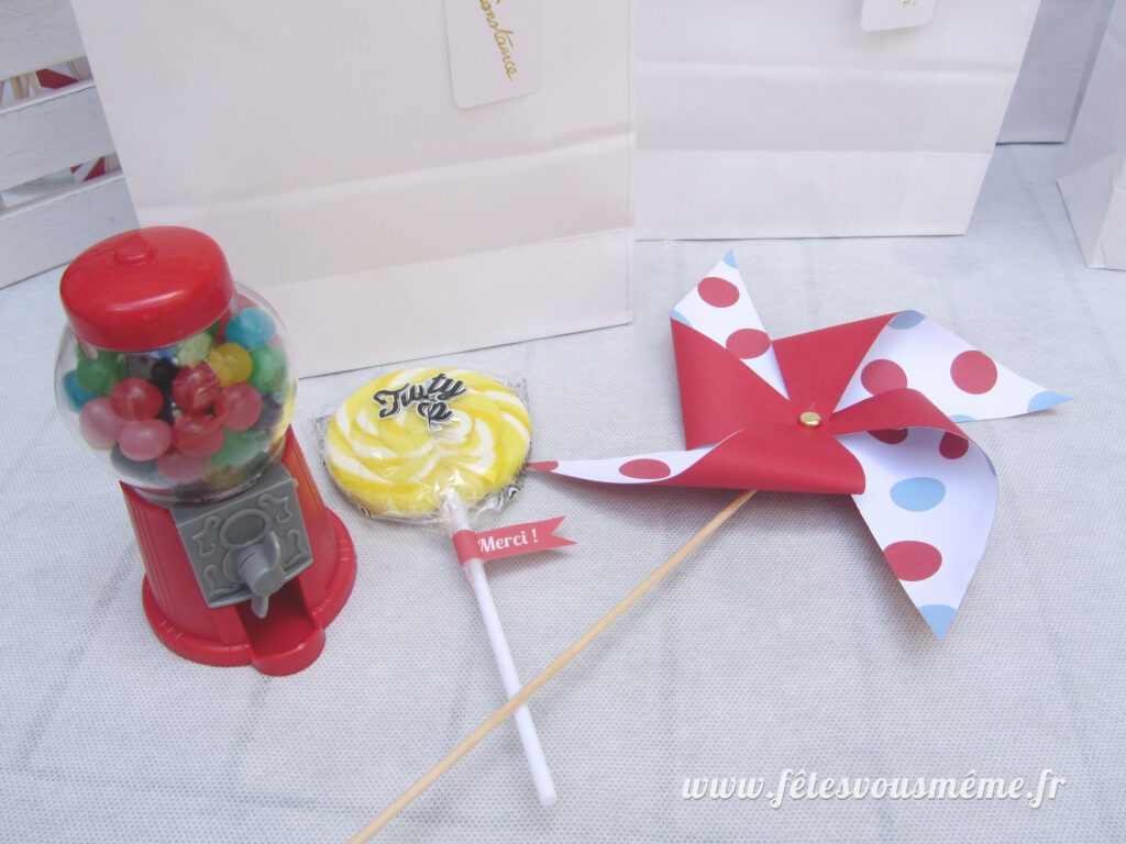 Cadeaux invités Fête foraine - Fêtes vous même