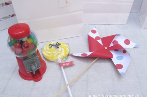 Cadeaux invités Fête foraine - Fêtes vous même