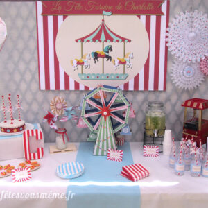 Table Gourmande Fête Foraine