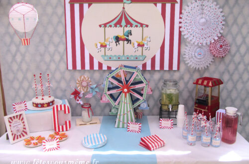 Table Gourmande Fête Foraine