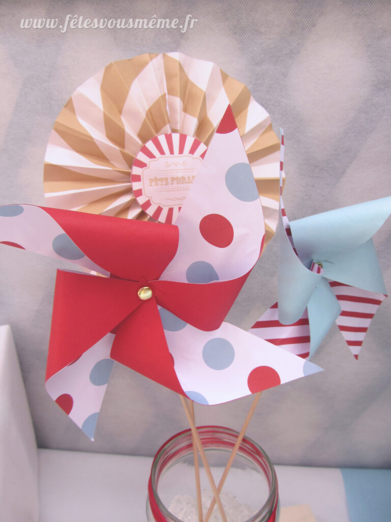 Éventails et moulins à vent - Fêtes vous même