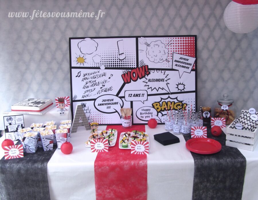 Manga-sweet table