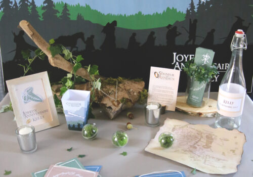 Kit déco Le Seigneur des Anneaux - Table Gourmande - Fêtes vous même