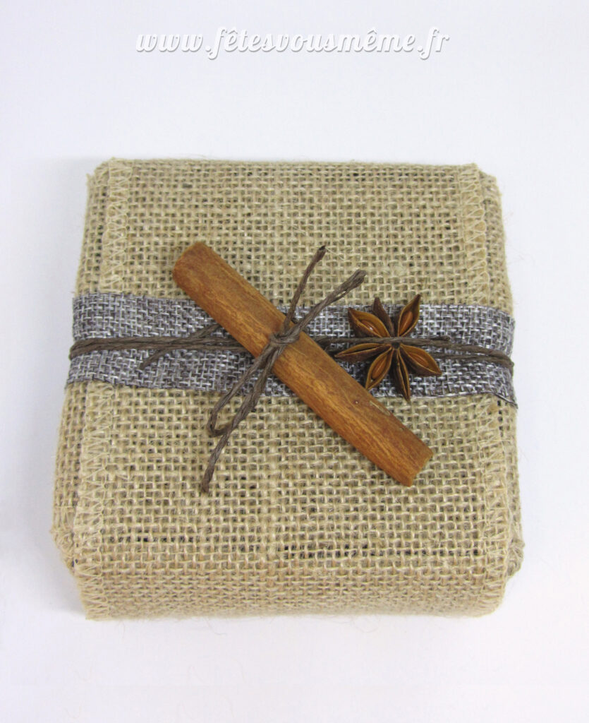 Paquet Cadeau Nature - Cannelle et badiane - Fêtes vous même