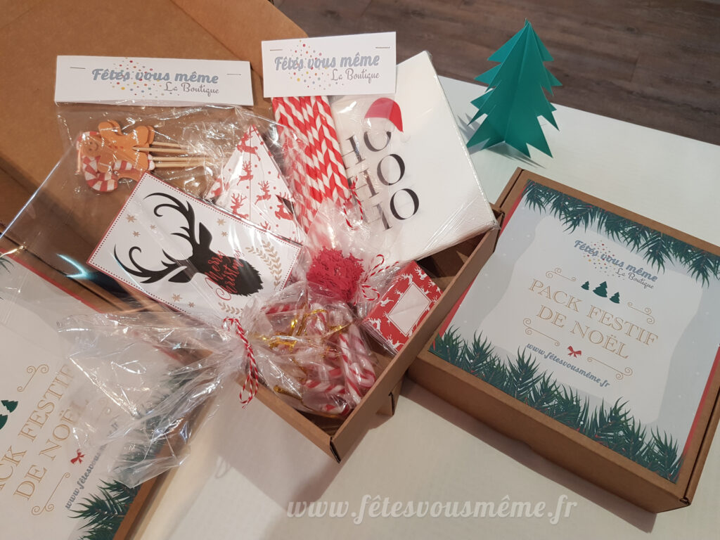 Pack Festif Noël - Fêtes vous même.