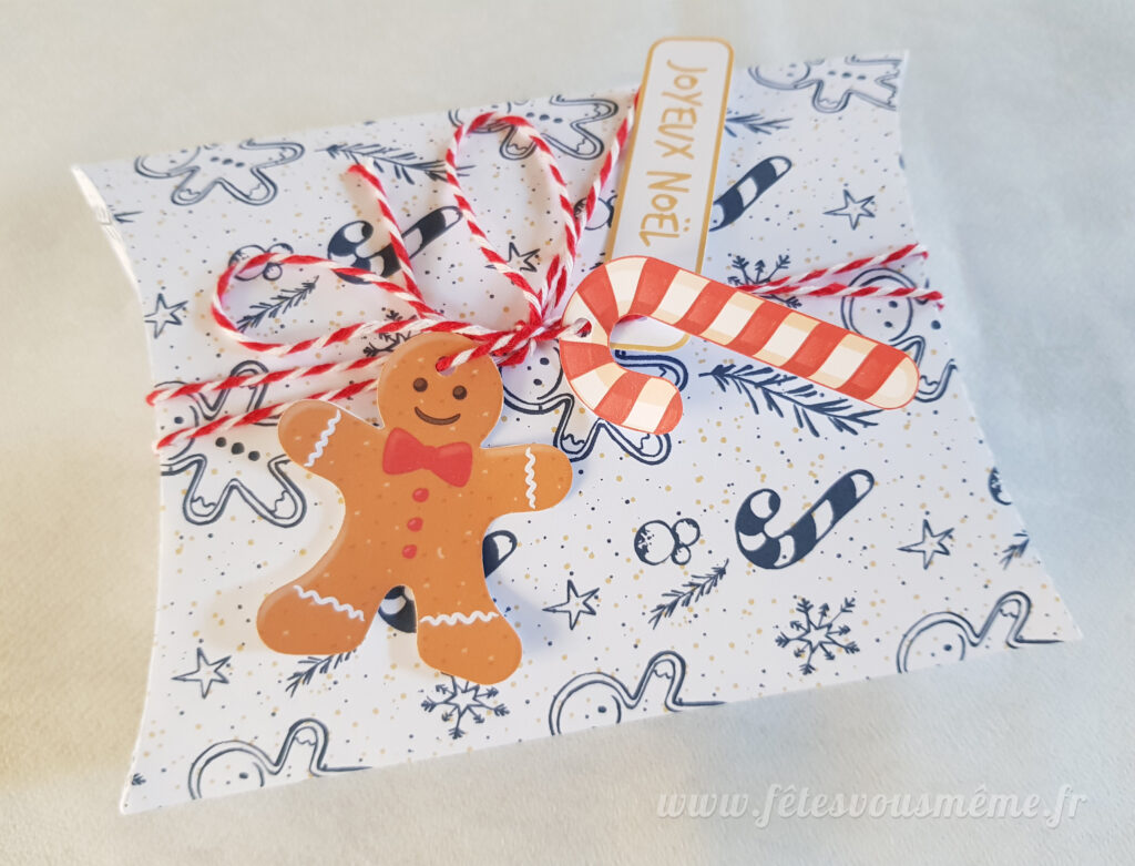 Boite Cadeau de Noël - Fêtes vous même