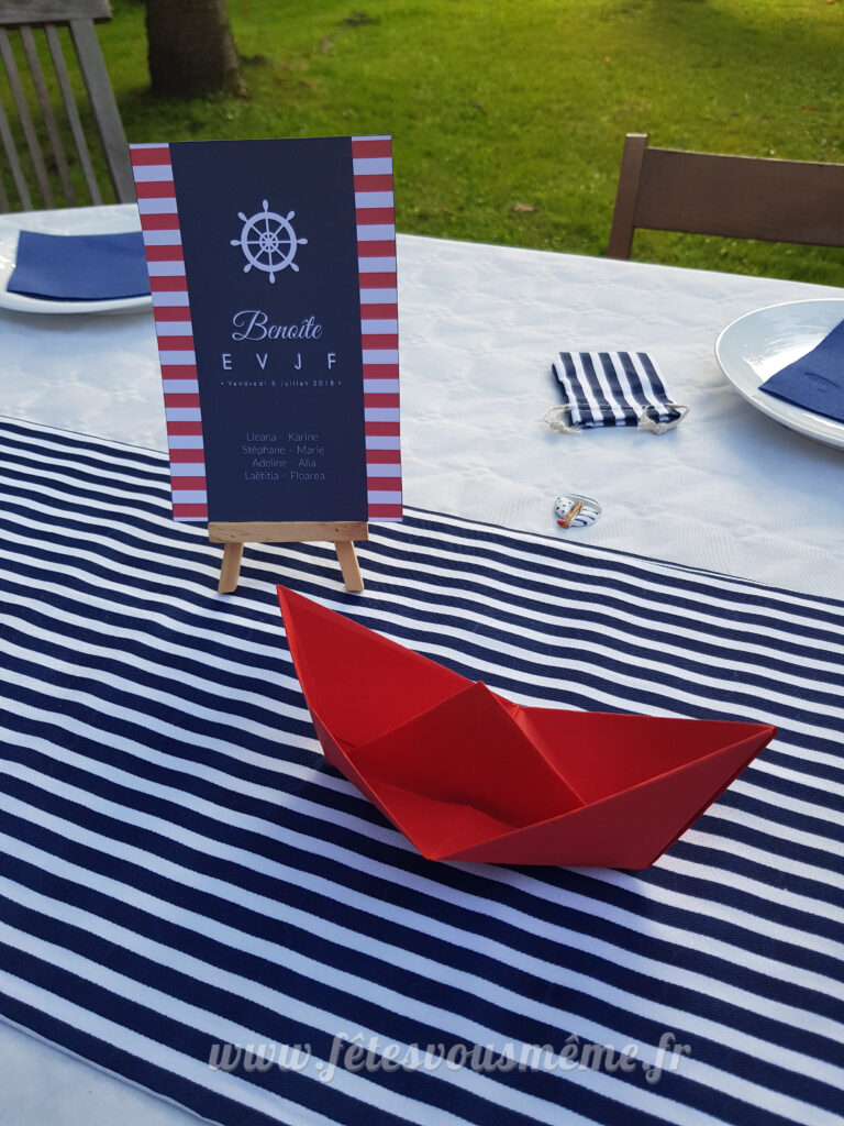 DIY Origami Bateau - Fêtes vous même