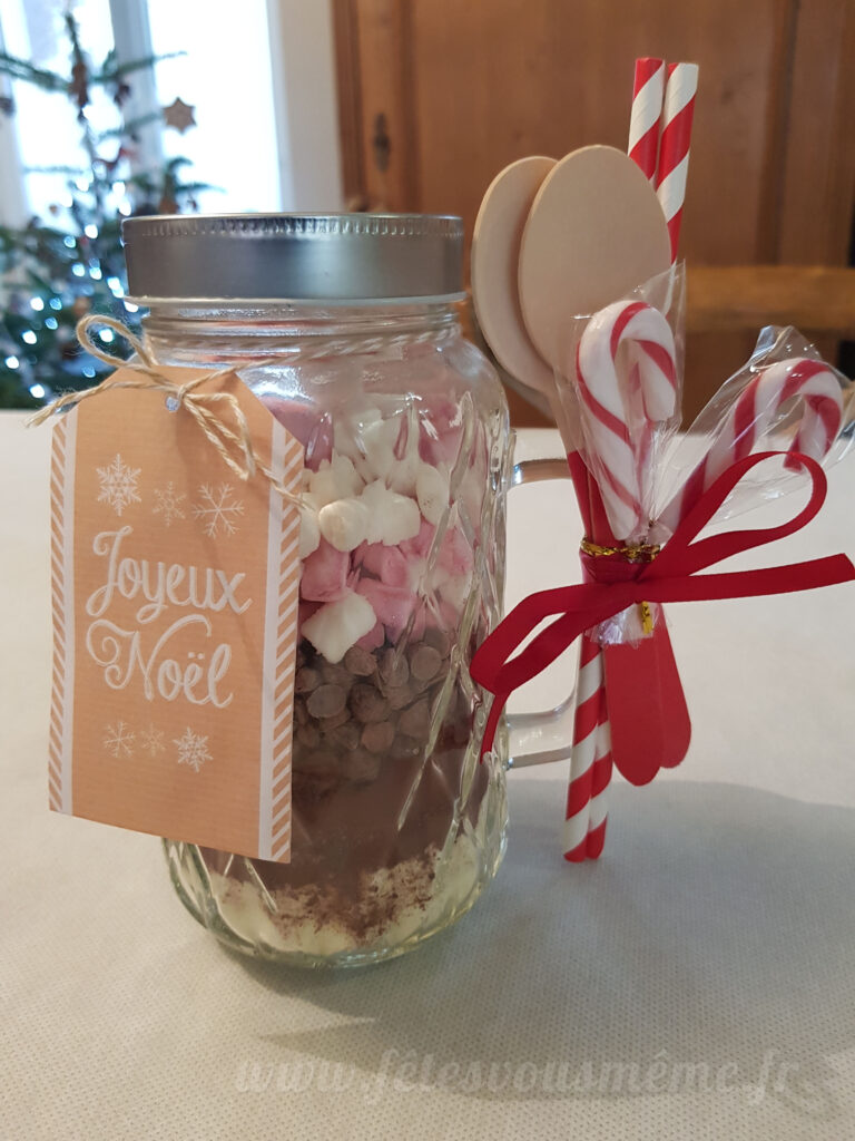 Bocal à chocolat chaud