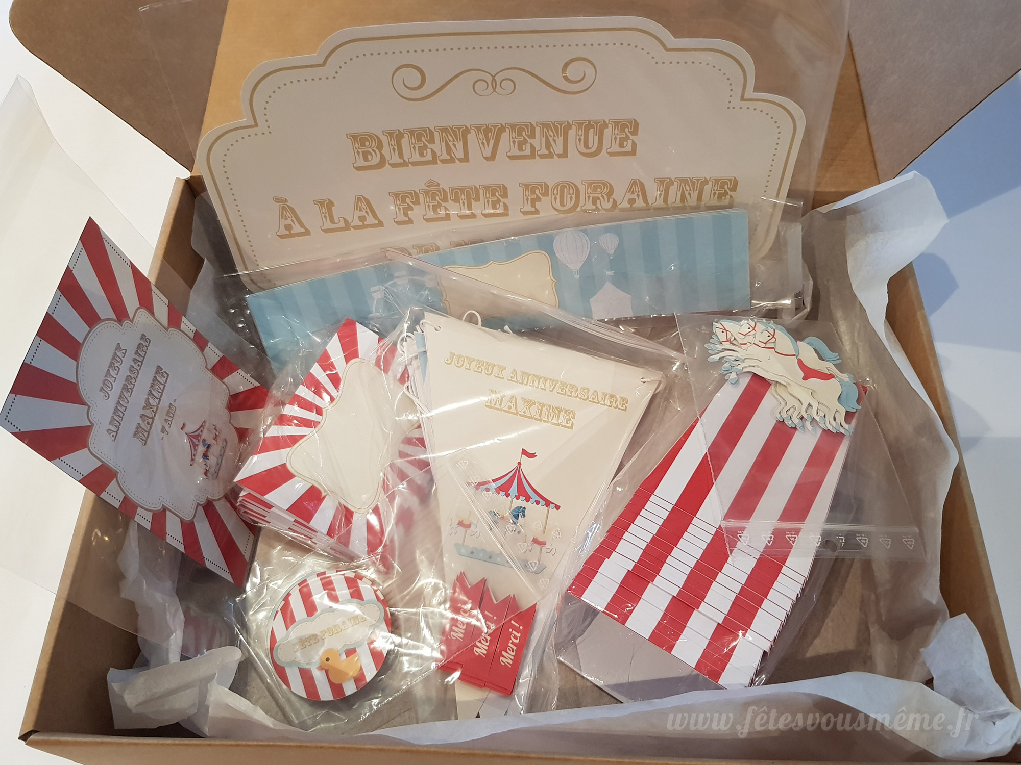 kit déco fête foraine