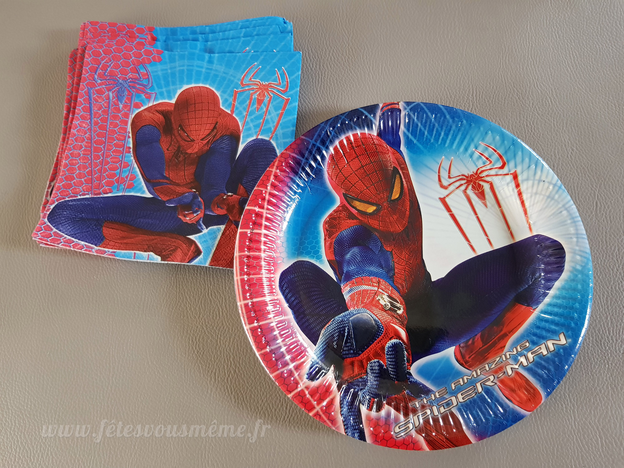 Set d'anniversaire Spiderman
