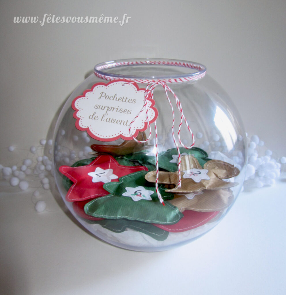 Pochettes surprises de l'avent